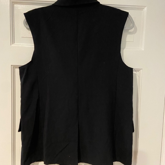 Weissman Mixify Studio Exclusive Black Woven Stretch Suiting Vest – Adult Medium - Picture 3 of 9